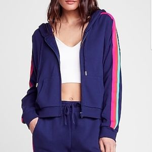 New BB Dakota Zipper with Hood in Blue color